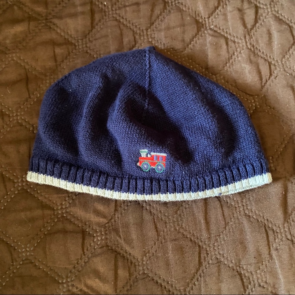 Janie and Jack baby boy beanie size:3-6 months